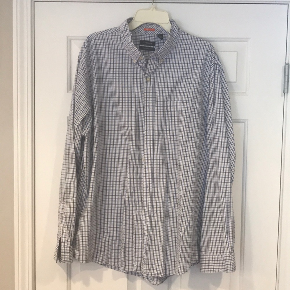 Van Veusen Traveler Dress Shirt 17-17.5 XL